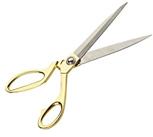 Prettiee Forbici da Cucina, per Cucire Tessuti, Pelle, Sartoria, Forbici per Tagliare, Artigianato, tappezzeria, Tessuto Denim, Forbici Fai da Te (8,5 Pollici)