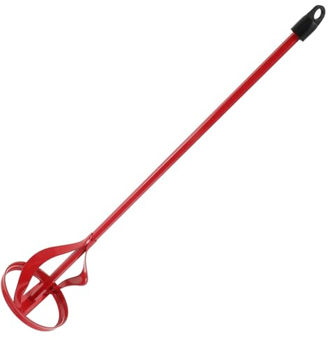 BIUDECO Tige de Mélange en Acier pour Perceuse Électrique Accessoire Malaxeur Béton et Peinture, Outil Polyvalent pour Enduit, Colle et Mortier, Mélangeur Robuste pour Réutilisable