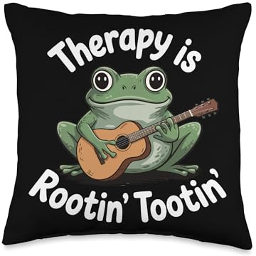 Therapy is Rootin' Tootin' Throw Pillow