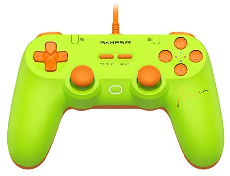 GameSir Tegenaria Lite Manette de Jeu Filaire – 1000Hz, Ultra-Faible Latence, Joysticks à Effet Hall, 2 Boutons Arrière – Compatible Switch/PC/Android/iOS – MenaRD
