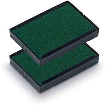 Trodat Ersatzkissen 6/4929 für Printy 4929 und 4729 – Stempelfarbe grün, 2er-Pack