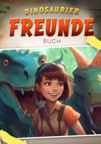 Freundebuch Dinosaurier: Für Jungs und Mädchen Freunde aus der Grundschule. Verschiedene Seiten mit unterschiedlichen Dinos zum ausmalen oder selbst gestalten.