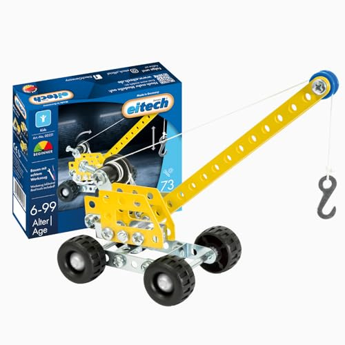Eitech 00251 - Cassetta per costruzioni in metallo, per bambini dai 6 anni in su, con verricello