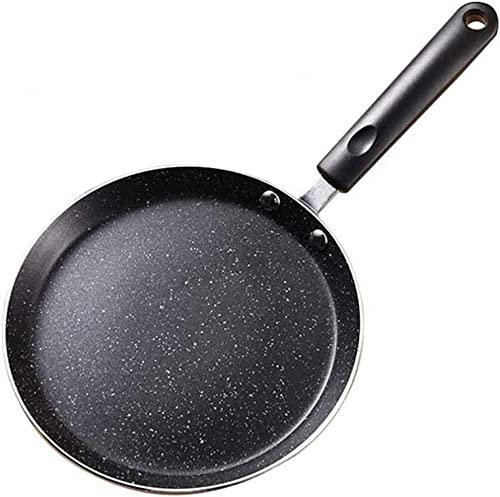 MYVVKIA Bratpfanne, Bratpfannen Induktion, Maifan-Stein mit komfortablem abnehmbarem Griff, Küchenkochgeschirr-Zubehör für Zuhause, sicheres Kochen - Durchmesser: 18 cm Bratpfan
