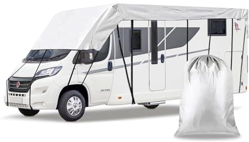 Cubierta Impermeable para Techo de Caravana, Funda Caravana,Techo Protector De La Autocaravana, De Tela De Aceite En El Techo De La Autocaravana,Prueba De Polvo y Humeda,para Autocaravanas,5 x 3,3 m