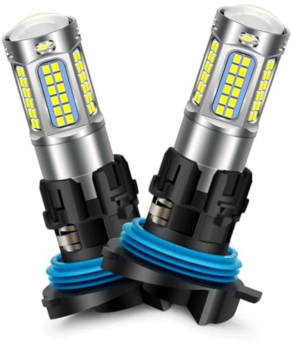 SOFOC HP24W LED-strålkastarlampa Kallvit 12V 24V 10-30V AC/DC Fokuserad & spridande ljusdesign för byte av varselljus och positionsljus 2 st