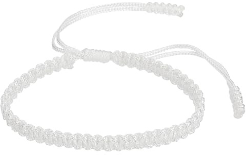 PATIKIL Braided Bracelet, Mens Women Tibetan String Bracelet Handmade Lucky Prayer Protection Rope Bracelet Adjustable Size for Gifts Anniversary Family