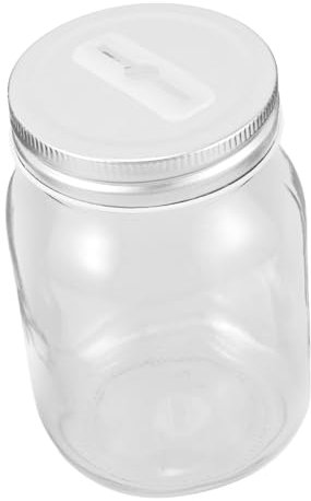 CHICAMPERA Glas-sparbüchse Mit Schlitzen Selbstdisziplin-behälter Für Junge Mädchen Und Erwachsene Belohnungen Und Spargewohnheiten Für Zuhause Und Büro