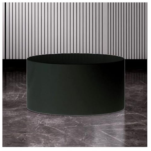 Piattaforma rotonda per esposizione per uso domestico e commerciale, decorazione per attività, piattaforma di supporto per negozio da sposa, tavolo elevatore, nero, 40 x 15 cm