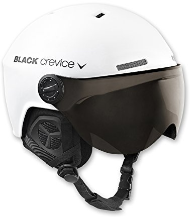 Black Crevice Casco da Sci Arlberg Bianco M/L (58-61 cm)