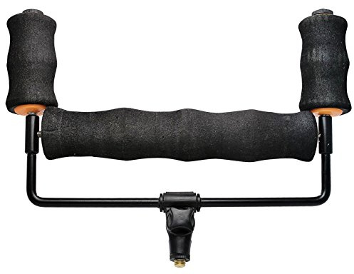 FLADEN - Rullo per canne da pesca, dotato di manici morbidi e filettatura a vite in ottone universale per la pesca della carpa e dei pesci di acqua dolce, dimensione magnum da 26 cm – [25-6432-098]