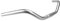 P4B | Fahrradlenker für Citybike - 25,4 mm - Aluminium in Silber | Cruiser Bügel | Breite = 590 mm | Lenker für City Fahrrad