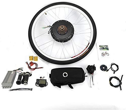 WUPYI2018 1 000 W, 48 V 28 tum elektrisk cykel motor konvertering bakre kit e-cykel elhjul kit för bakhjul