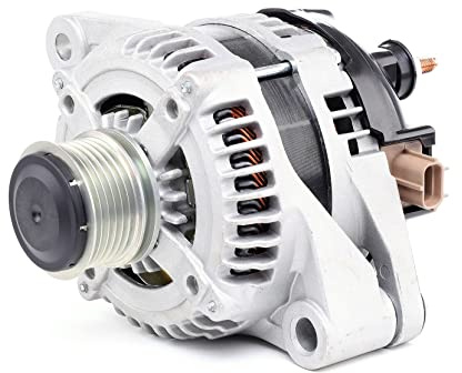 RIDEX 4G0263 Lichtmaschine 130A Generator LiMa 14V Alternator mit Freilaufriemenscheibe Kompatibel mit FIAT Freemont 345 K56029574AA P56029574AA 56029574AA