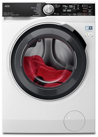 AEG WiFi Waschtrockner, 11 kg Waschen, 7 kg Trocknen, D/A-10%, Serie 8000 PowerCare – Faserschonendes Waschen und Trocknen, AutoDose - Präzisionsdosierung von Waschmittel, 1600 U/min, LWR8D80610