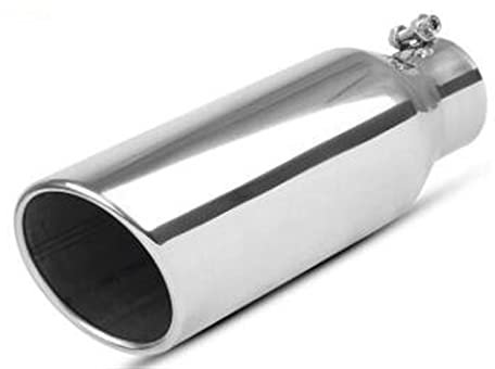 WITTSY 3 Inlet 4 Outlet Auto Auspuffendstück Auspuffrohr Endschalldämpfer Tip End Trim Universal Car Rear Tail Throat Liner