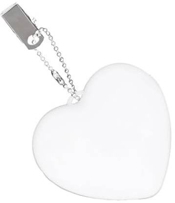 Luz Para Bolsos De Mujer LED, Bolso De Mano LED En Forma De Corazón Colgante Collar Decoración Luz Inteligente Toque Inteligente Encender Con Llavero Para Mujer, Dama, Niña, Día De San Valentín