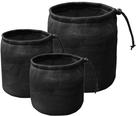 demaxiyad Soporte para Pinzas de Ropa, Bolsa de Malla con cordón, Accesorios de Secado de edredón elástico, Almacenamiento de Pinzas de Ropa, hogar, Senderismo, Picnic, baño, 19 x 25 cm, Refer to