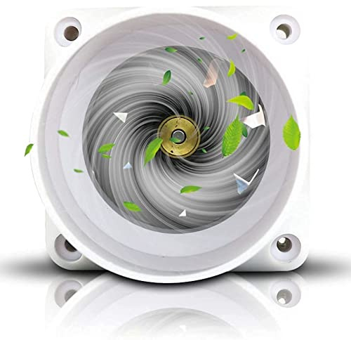 Extracteur d'air Puissant de 5 cm, 6 W, 50 mm, Micro-Tube, Conduit en Ligne, Mini-Ventilateur pour Petite Salle de Bain, pour Animal Domestique et Armoire à Chaussures (Couleur : v