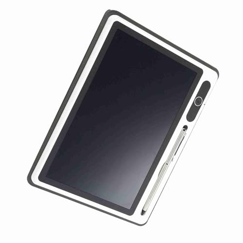 Generic Blocco Note Elettronico, Tavoletta Grafica LCD con Schermo LCD Flessibile a Basso Consumo Senza Polvere e Senza Inchiostro Strumento per Pittura a Mano Tavoletta da 9 (BLACK)