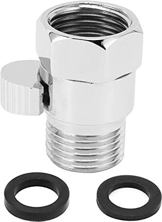 Válvula de parada de ducha G1/2, válvula de cierre de Control de flujo de agua con manija de palanca de latón, suministros para el baño del hogar