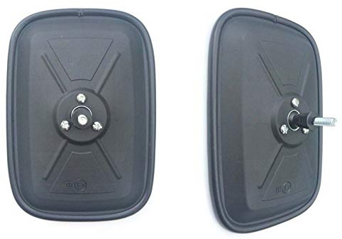 2 x ytterspegel, sidospegel, 170 x 120 mm, M6, spegel, traktor, lastbil, set