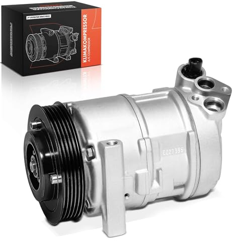 Frankberg Compressore per aria condizionata con frizione | Compatibile con: Sedici 189, Punto Box/Hatchback 199, Linea 110 323, Delta III 844, Scudo Box 270 272, Punto Evo 199