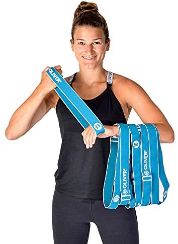 Oliver Tex-O Resistanceband 10 kg mittel 10er Set Widerstandsband Booty Band