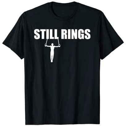 Herren Great Still Rings Gymnastikanzug für Herren, Turnerin T-Shirt