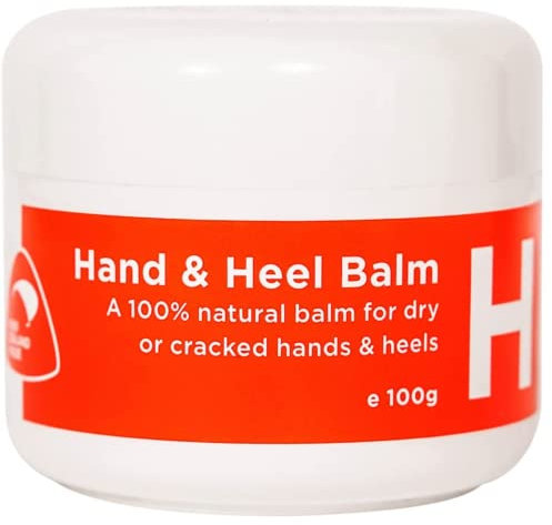 100ml Hand Heel and Foot Cream Balm for Dry Cracked Skin Treatment & Repair: 100% Natural Ingredients for Protection & Healing