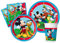 Ciao AZ002 Party Tableware Set Disney Mickey Rock the House for 24 people (112 pcs: plates, cups, napkins), multicolour