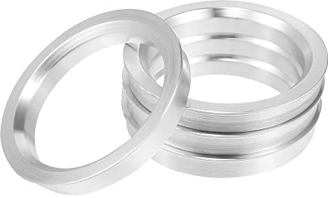 X AUTOHAUX 4 x OD 70,1 mm auf ID 57,1 mm Aluminiumlegierung, zentrische Ringe