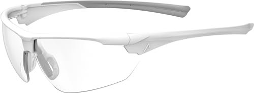 ACE Evo Lunettes de Travail - Lunettes de Protection Anti-buée & Tactiques - pour Le Travail & pour l'airsoft, Le Paintball etc. - en 166 - Blanc