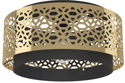 EGLO Deckenlampe Sandbach, elegante Deckenleuchte, Wohnzimmerlampe