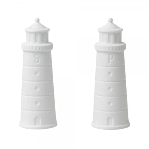 Räder Ensemble salière et poivrière en porcelaine - Diamètre : 4 cm