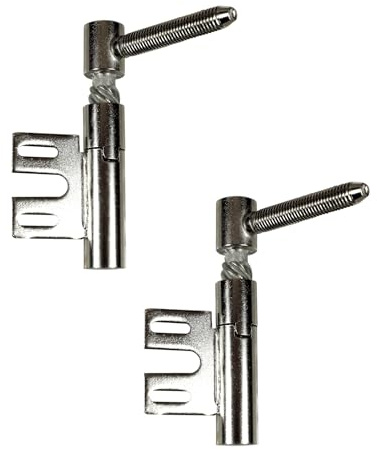 SN-TEC Türband Set Variant V 8550 steigendes Band automatisch hebend, 2-teilig für Holztüren mit Stahlzargen, Rolle 15mm, Stift 8mm (DIN LINKS (2 Stück))