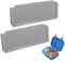 Zebrabox Lunch Box Insert Divider Compatible with Bentgo Fresh, Insert Divider for Bento Box,for Bentgo Adult Lunch Box - Large Bento Box Divider(2 pack)