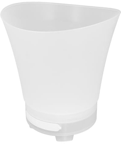 LED-Eiskübel, 7L Großer, Beleuchteter Eiskübel, Wiederaufladbarer Bunter Wein-Eisbier-Eimer mit 4 Lichtmodi, Getränkeflaschenbehälter für Party Home Bar KTV Clubs