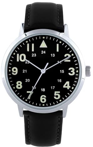 NUOVO Men's Simulation Quartz Watch - Waterproof, Fashion Business Leisure Designer, Dating Black Digital Classic, White, Modern