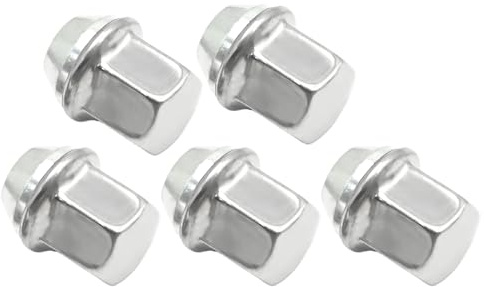 Hoypeyfiy 5Pcs LR001381 Steel Wheel Nut, Replacement for Land Rover Range Rover Evoque 2012-2019, Replaces LR001381