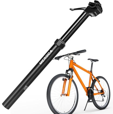 Fahrrad Sattelstütze,Sattelstütze Gefedert,Hydraulische Dropper sattelstütze mit Verstellbarer höhe,Für 30,9/31.6mm