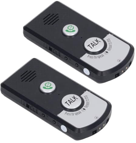 Intercom Systems for Home, 2 Way Wireless Intercom with Rainproof Design for Indoor Outdoor Household Office Interphone System Improvement Security