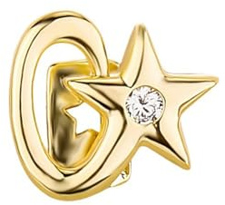 Hiphop Stjärna Diamantgrillar För Tänder, Modetrender Med Is Och En Tand, Tandkåpor För Män Och Kvinnor, Rappare, Kostymsmycken Och Accessoarer(Gold)