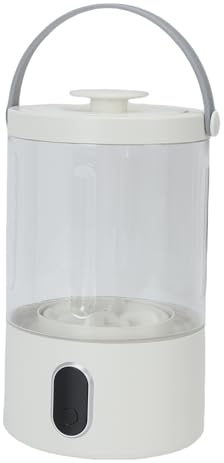 Luocute Unterwäsche-Waschmaschine, 1,3 L, Tragbare Mini-Waschmaschine, Wiederaufladbar, 2 Einstellungen, Automatische Wäschewaschmaschine, mit Tiefenreinigung für Reisen, Wohnheim,