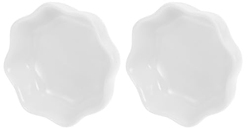 BESPORTBLE Lot de 2 Gamelles en Céramique Lavables pour Hamster et Lapin Bol Résistant aux Chocs Capacité Adaptée Accessoire pour Petits Animaux de Compagnie