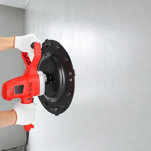 Attrezzo elettrico portatile per lisciare malta e cemento, 1280W, con regolazione a 6 velocità 80-200 giri/min