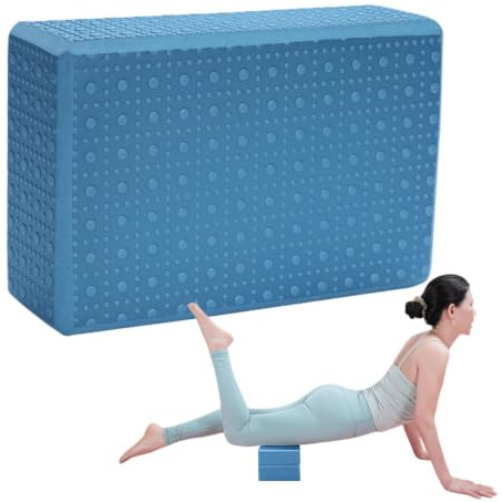 Stort yogablock – träningsblock – lätta pilatesverktyg gym tillbehör för balans och stabilitet träning övning meditation stretchningsrutiner fitnessprogram