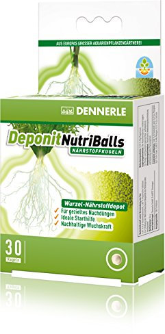 Dennerle Deponit NutriBalls - Der Universal-Wurzeldünger für Aquarienpflanzen - 30 Stück