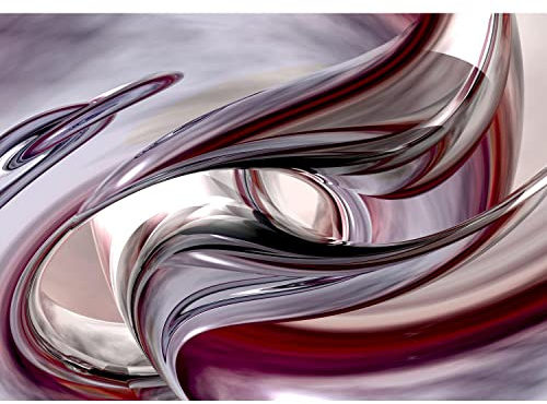 Runa Art Carta da parati fotografica abstract 3D Moderno Vello Soggiorno Camera Da Letto Sala - Made in Germany - rosa grigio 9042010b