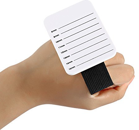 Sonew Wimpern Trennschale Palette, Wimpernverlängerung zubehör hand wimpernplatte mit handgelenk nylon klettband, Wimpern Verlängerung Hand Palette Wimpern Pfropfen Werkzeug Wimpernhalter 8-15mm